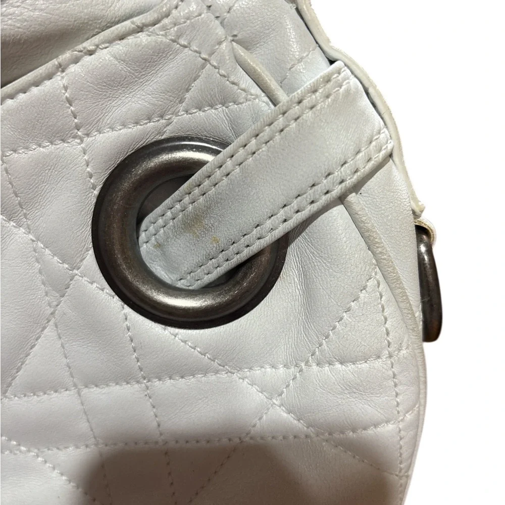 Christian Dior Quilted Single Flap Shoulder Bag – Vintage 2003, Made in Italy - Picture 7 of 16